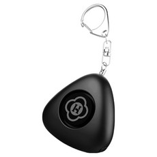 히키스 여행자 응급 상황 호신용 강력알림 경보기 블랙, 1개