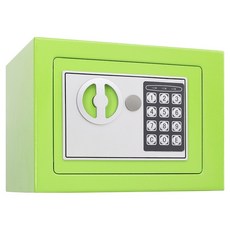 엑스터 가정용 미니 디지털 비밀번호 소형 개인금고 170 x 230 x 170 mm, 17E 내추럴 그린