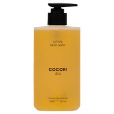 COCORI JEJU 柑橘洗手乳, 500ml, 1個