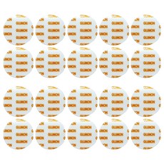 글루몬 초강력 실리콘 투명 클리어 겔 원형 양면테이프 45mm 10p, 2개
