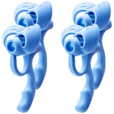 마르벨라 다섯손가락 펜홀더 연필교정기, 블루, 4개