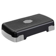 넥스픽 피트니스 유산소 스텝박스 단층, 그레이블랙