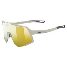 우벡스 시퀀즈 미러 스포츠 선글라스, 145 x 135 x 62mm, 그레이 매트 + 미러 골드 S3, 1개