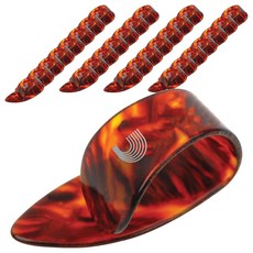 D'Addario 賽璐珞拇指彈指吉他撥片 393142 5CSH4, 50個