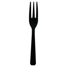 생활을그리다 디저트 포크 12cm 블랙 벌크포장, 1개, 100개입