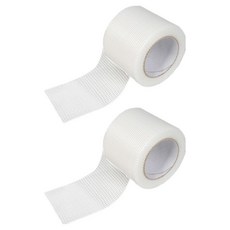 올커버 석고보드 보수용 망사 메쉬테이프 8cm × 25m, 2개