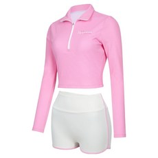 renoma SWIM 女款兩穿半拉鍊防磨衣上下身套裝 RN-LS2F318