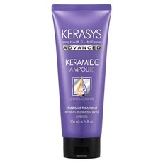 케라시스 케라마이드 반곱슬 손상모 클리닉 헤어트리트먼트, 200ml, 1개 200ml, 1개