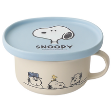 norns Peanuts 陶瓷碗盤組, 史努比, 1套, 盤子 + 泡麵碗