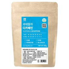 일킬로커피 싱글오리진 과테말라 디카페인 소용량 원두, 100g, 1개, 홀빈(분쇄안함)