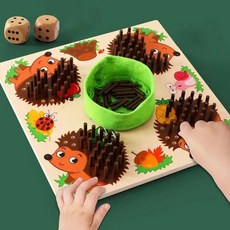 고슴도치 옷입히기 덧셈 뺄셈 수놀이 세트, 1세트