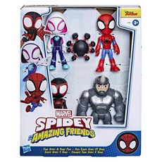 MARVEL 漫威 蜘蛛俠與他的神奇朋友們 4吋人物5件組, 混合顏色, 1個