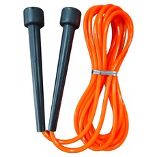 이로아 미끄럼방지 PVC 레이싱 줄넘기, 오렌지, 1개