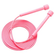 이로아 미끄럼방지 PVC 레이싱 줄넘기, 피치 핑크, 1개