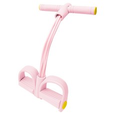 월드크린 스트레칭 로잉 밴드 6선형, 핑크, 1개