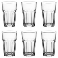 럭키글라스 유로 맥주잔 420ml, 6개