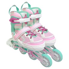 롤링스타 밀크런 사이즈 조절 인라인스케이트, 민트, 1개