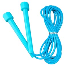 이로아 미끄럼방지 PVC 레이싱 줄넘기, 블루, 1개