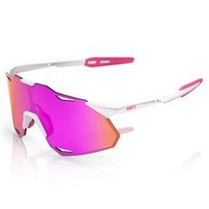 100퍼센트아이웨어 HYPERCRAFT XS Mirror Lens 고글, Matte White Pink + HiPER Vital Pink, 1개