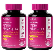 뉴트리디데이 다이어트 버닝부스터 CLA, 2개, 180정