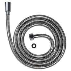 BK 스테인리스 샤워호스 투손15, 실버, 2m