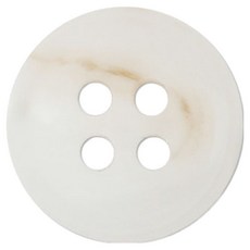 동대문단추왕 셔츠 블라우스 디젤 무광 단추 13mm, 화이트, 20개