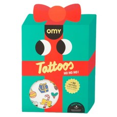 omy TATOO HO HO HO 貼紙 TAT04 50入