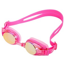 아레나 아동용 레인보우 미러 수경 A6AC1AG39, PINK, 1개