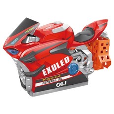 스냅키드 바이크 주차타워 작동완구 레드 SK-120X, 1개