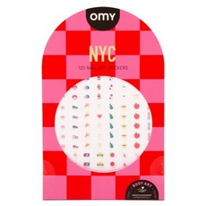 omy 美甲貼紙 紐約 NAIL08 120p