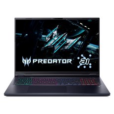 acer 宏碁 Predator 筆記型電腦 18吋 WQXGA IPS 240Hz Intel Core Ultra 9 275HX NVIDIA RTX 5070 Ti 12G, 黑色, PHN18-72-92A2, 1TB, 32GB, Windows 11 家用版