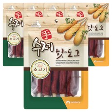 펫스토리 수제 핫도그, 소고기, 100g, 5개