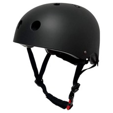 롤링스타 롤러스케이트 스케이트보드 자전거 헬멧 GH-400, 블랙, 1개