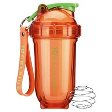 10 Degree CELSIUS Tritan子彈搖搖杯 + 掛繩組, 琥珀, 500ml, 1組
