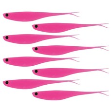 다미끼 광어 아크쉐드 127mm, 438 HOT PINK, 8개, 5.8g