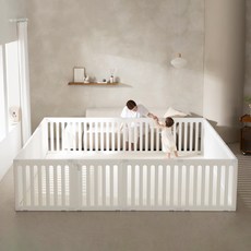 크림하우스 하이프리 베이비룸 가드 공용 700mm, 화이트, 4개