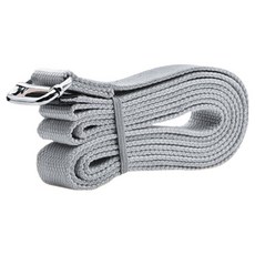 아벨로 필라테스 스트레칭 벨트 요가 장력 밴드, 그레이, 1개