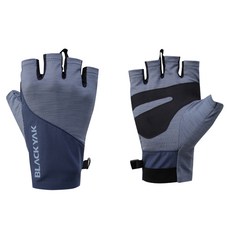 블랙야크 라이트하프 글러브C 양손착용 세트 2BYGVMV902, GRAYISH BLUE, 1세트