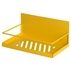 히키스 틈새 자석 메탈선반 MG1 12cm, 옐로우, 1개