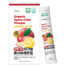 헬씨기프트 하루 1포 유기농 애사비 레몬즙 스틱, 1개, 280ml
