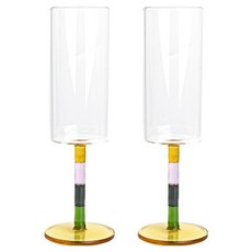이첸도르프 안달루시아 컬러 유리잔 플루트, 250ml, 2개