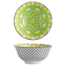 프렌치마르스 엔틱 북유럽 패턴 세라믹 면기 MMM3736, D타입, 1개