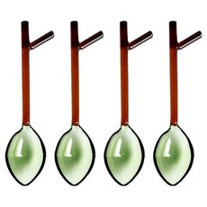이첸도르프 그린가든 글라스 티스푼 그린, 4개, 단품