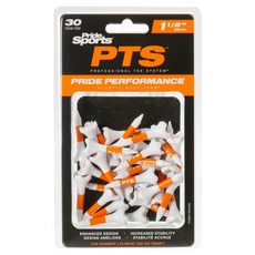 프라이드스포츠 NEW PTS 에볼루션 플라스틱 골프티 30p, 1개, 오렌지 1개, 오렌지