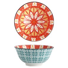 프렌치마르스 엔틱 북유럽 패턴 세라믹 면기 MMM3736, F타입, 1개