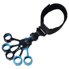 테리보 악력 손가락 탄성 밴드, 2개, 블루