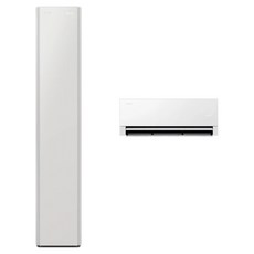삼성전자 62.6㎡ + 18.7㎡ Bespoke AI 무풍콤보 갤러리 프로 2 in 1 멀티형 홈멀티형 에어컨 + 리모컨 세트 방문설치, AF90H19D27SRZ, 매립배관형