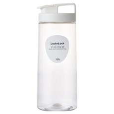 락앤락 잡기쉬운물병 HAP813WHT, 화이트, 1.2L, 1개