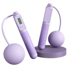624C 스마트 카운팅 무선 볼 줄넘기, 04 퍼플, 1개
