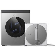ECOVACS 윈봇 W3 옴니 창문 로봇청소기, 화이트, WG858-07